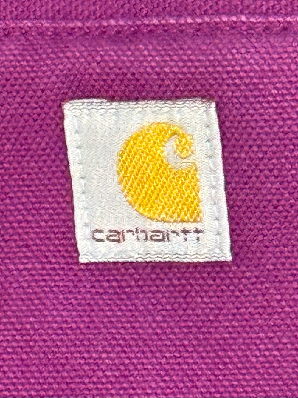 Carhartt Hooded Kids Jacket in Plum Size 7/8 Small - Picture 7 of 9